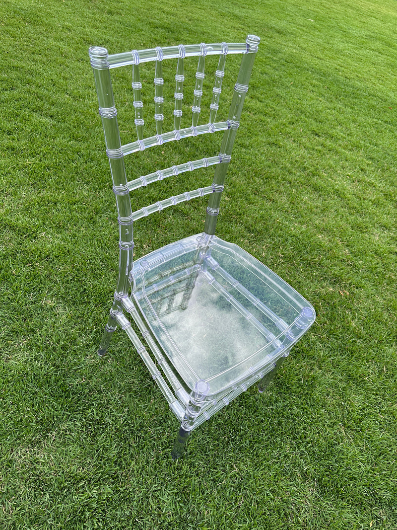 Clear Tiffany Chair | Clear Chiarvari Chair